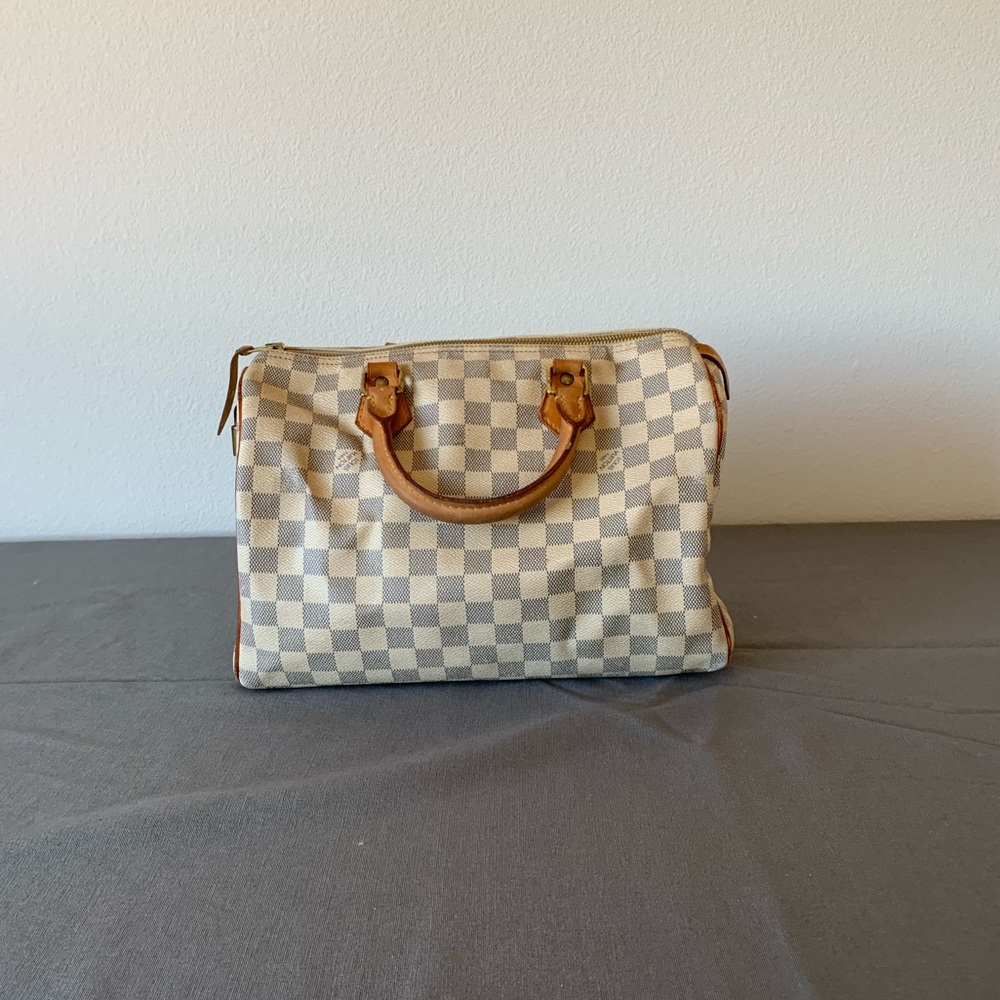 Louis Vuitton Speedy 30 Damier Azur Canvas